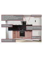 Кухонный гарнитур угловой «Аликанте 9», 1200×2400 мм, цвет шарли розовый/шарли белый - Фото 4