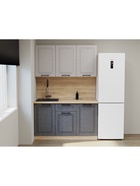 Кухонный гарнитур прямой «Аликанте 12», 1500 мм, цвет чесура светлая/чесура тёмная  (артикул 11010343)  большой выбор товаров оптом и в розницу по низким ценам с доставкой