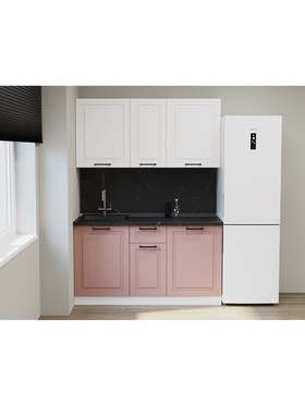 Шарли розовый/шарли белый