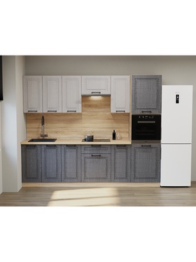 Чесура тёмная/чесура светлая