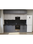 Кухонный гарнитур прямой «Аликанте 24», 2800 мм, цвет чесура тёмная/чесура светлая  (артикул 11010356)  большой выбор товаров оптом и в розницу по низким ценам с доставкой