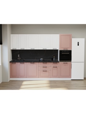 Шарли розовый/шарли белый