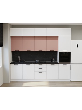 Шарли розовый/шарли белый