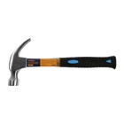 Молоток-гвоздодер ТУНДРА, фиберглассовая 2К рукоятка, 750 г - Фото 4