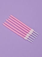 УЦЕНКА Свечи для торта «Розовая вечеринка», 6 шт., блестящие розовые - Фото 4