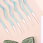 УЦЕНКА Свечи для торта витые «Серпантин» 6 шт., коктейльные, небесно-голубые - Фото 5