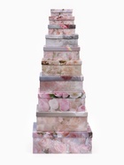 Набор подарочных коробок 10 в 1 «Цветочный», 12×7×4 - 32.5×20×12.5 см - Фото 3