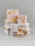 Набор подарочных коробок 10 в 1 «Золотая коллекция», 10.2×10.2×6 - 28.2×28.2×15 см  (артикул 10975464)  большой выбор товаров оптом и в розницу по низким ценам с доставкой