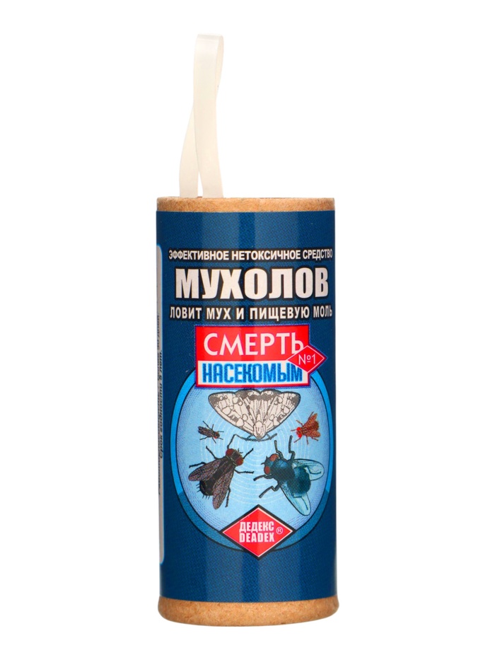 Лента от мух и пищевой моли «Оборонхим» 1 шт. - Фото 1
