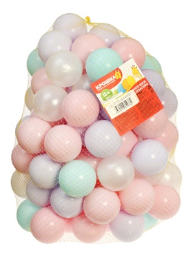 Набор шаров для сухого бассейна Соломон, 100 шт.  (артикул 4349943)  большой выбор товаров оптом и в розницу по низким ценам с доставкой