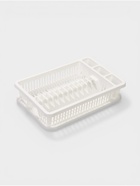 УЦЕНКА Сушилка для посуды 42×29×8 см, цвет белый - Фото 1