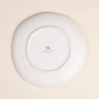 УЦЕНКА Тарелка SL Home «С Новым Годом», d=21 см, фарфор, белая - Фото 4