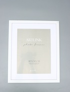 УЦЕНКА Фоторамка МДФ «Ellis» 40×50 см, с паспарту, белый 76739 (пластиковый экран) - Фото 2