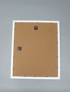 УЦЕНКА Фоторамка МДФ «Ellis» 40×50 см, с паспарту, белый 76739 (пластиковый экран) - Фото 3