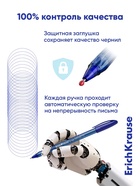 Набор ручек шариковых ErichKrause U-109 Stick Original, 8 штук, узел 1.0 мм, чернила синие - Фото 4