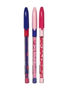 Ручка шариковая ErichKrause U-109 Stick&Grip 1.0, Ultra Glide, синяя, МИКС - Фото 3