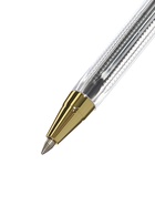 Ручка шариковая ErichKrause ULTRA-100 Gold Stick Classic, 0.5, Super Glide, синяя (12 шт) - фото 809615003