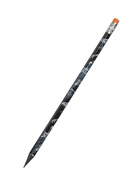 Карандаш чернографитный ErichKrause Techno Dino, трехгранный, с ластиком HB, в тубусе, пластик (42 шт) - фото 809615062