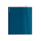 Тетрадь 48 листов в клетку ErichKrause CoverPrо fizzy, Stormy, с пластиковой обложкой, на скобе, бирюзовая  (артикул 10998592)  большой выбор товаров оптом и в розницу по низким ценам с доставкой