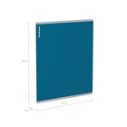 Тетрадь 48 листов в клетку ErichKrause CoverPrо fizzy, Stormy, с пластиковой обложкой, на скобе, бирюзовая  (артикул 10998592)  большой выбор товаров оптом и в розницу по низким ценам с доставкой