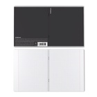 Тетрадь 48 листов в клетку ErichKrause CoverPrо fizzy, Stormy, с пластиковой обложкой, на скобе, антрацит  (артикул 10998593)  большой выбор товаров оптом и в розницу по низким ценам с доставкой