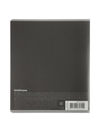 Тетрадь 48 листов в клетку ErichKrause CoverPrо fizzy, Stormy, с пластиковой обложкой, на скобе, антрацит (5 шт) - фото 809615088