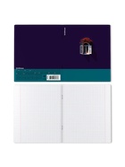 Тетрадь 48 листов в клетку ErichKrause CoverPrо fizzy, Floral Window, с пластиковой обложкой, на скобе  (артикул 10998595)  большой выбор товаров оптом и в розницу по низким ценам с доставкой