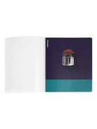 Тетрадь 48 листов в клетку ErichKrause CoverPrо fizzy, Floral Window, с пластиковой обложкой, на скобе 10998595