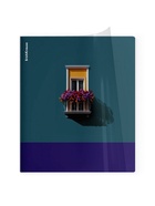 Тетрадь 48 листов в клетку ErichKrause CoverPrо fizzy, Emeeald Frame, с пластиковой обложкой, на скобе  (артикул 10998596)  большой выбор товаров оптом и в розницу по низким ценам с доставкой