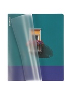 Тетрадь 48 листов в клетку ErichKrause CoverPrо fizzy, Emeeald Frame, с пластиковой обложкой, на скобе 10998596