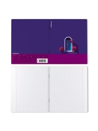 Тетрадь 48 листов в клетку ErichKrause CoverPrо fizzy, Serenada, с пластиковой обложкой, на скобе  (артикул 10998597)  большой выбор товаров оптом и в розницу по низким ценам с доставкой