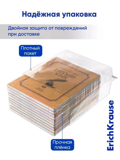 Набор предметных тетрадей ErichKrause Bookinist, 48 листов, 10 предметов