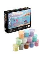 Акриловые краски ArtSpirit Pastel, 12 цветов - Фото 8
