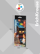 Карандаши 12 цветов, ErichKrause Mine Block, пластиковые, шестигранные - Фото 3