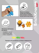 Восковые мелки для малышей, 4 цвета, ErichKrause, Baby, Jumbo, Bee, Wax - Фото 5