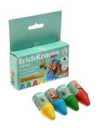 Восковые мелки 4 ErichKrause, Baby, Jumbo, Bee, Wax - Фото 6