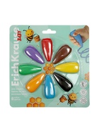 Восковые мелки 8 цветов, ErichKrause Baby - Фото 6