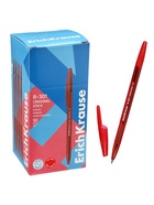 Ручка шариковая ErichKrause R=301 Stick Original, узел 1 мм, красная - Фото 7