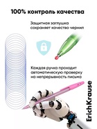 Набор ручек шариковых ErichKrause R=301 Stick Pastel, 8 штук, узел 0.7 мм, синие чернила - Фото 4