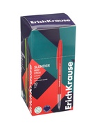 Ручка шариковая ErichKrause Slender Stick Reef, узел 0.7 мм, синяя - Фото 8