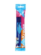 Набор ручек шариковых ErichKrause ErgoLine Grip Neon, SuperGlide, 2 штуки, узел 0.5 мм, синие чернила - Фото 9