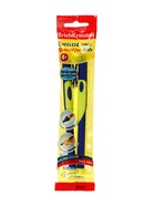 Набор ручек шариковых ErichKrause ErgoLine Grip Neon, SuperGlide, 2 штуки, узел 0.5 мм, синие чернила - Фото 9