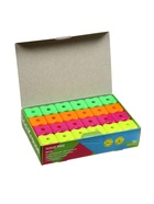 Точилка ErichKrause Wave Mini Neon, с контейнером, МИКС 10998689