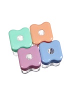 Точилка ErichKrause Wave Mini Pastel Bloom, с контейнером, МИКС 10998691 - фото 10057683