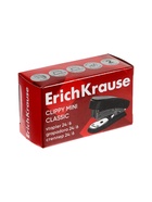 Степлер ErichKrause Clippy mini Classic, №24/6, 26/6, до 15 листов, чёрный - Фото 8