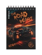 Блокнот А6 ErichKrause Road Beast, 80 листов в клетку, МИКС (4 шт) - фото 809615306