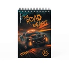 Блокнот А6 ErichKrause Road Beast, 80 листов в клетку, МИКС - Фото 6