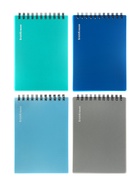 Блокнот А6 ErichKrause Ice Metallic, 80 листов в клетку, МИКС (4 шт) - фото 809615322