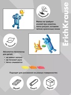 Восковые мелки 8цв, ErichKrause "Jolly Friends", кругл, европодвес - Фото 5