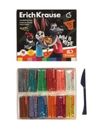 Пластилин 12 цветов ErichKrause «Ну, Погоди! Каникулы», со стеком - Фото 8